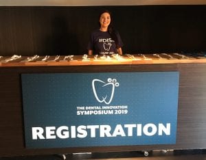 Registration at the Dental innovation Symposium 2019